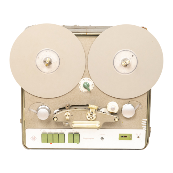 Telefunken M 5 C Serviceanleitung