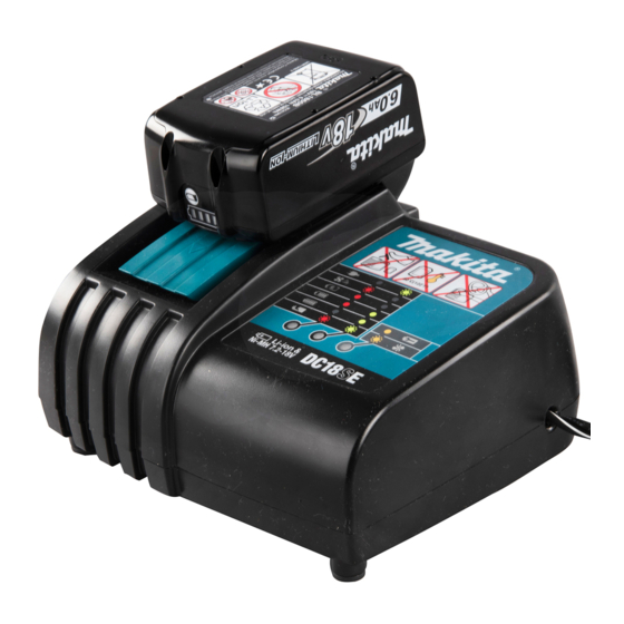 Makita DC18SE Bedienungsanleitung
