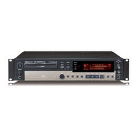 Tascam CD-RW900SL Benutzerhandbuch