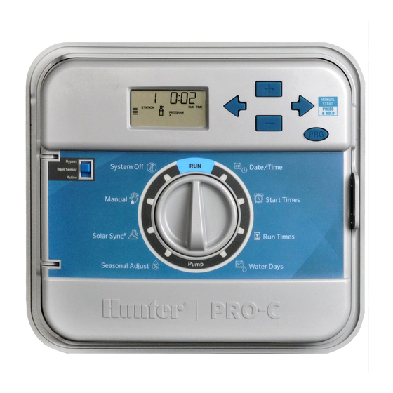 Hunter Pro-C Benutzerhandbuch
