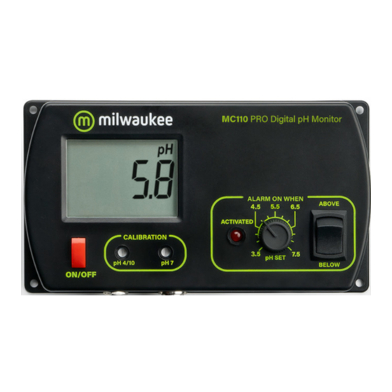 Milwaukee MC110 Bedienungsanleitung