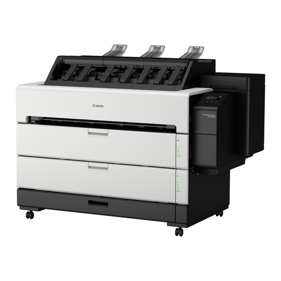 Canon imagePROGRAF TZ-30000 Einrichtungshandbuch