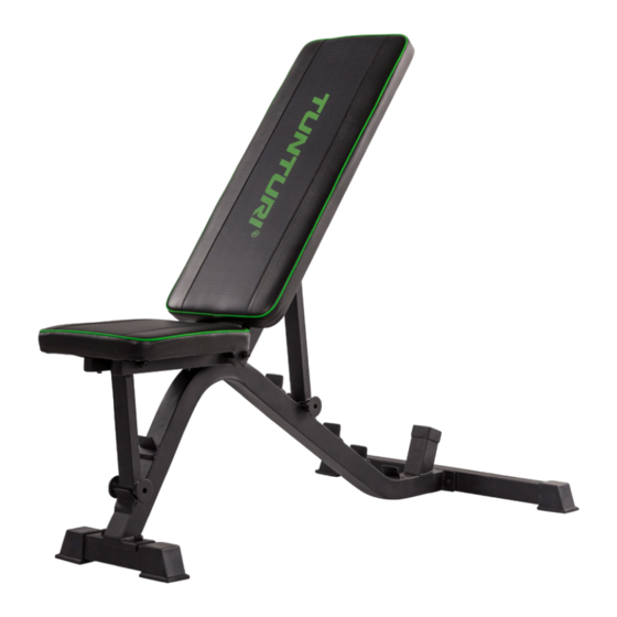 Tunturi UB 40 Utility Bench Benutzerhandbuch