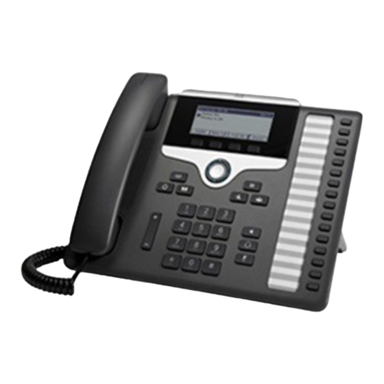 Cisco 7800 Serie Kurzanleitung