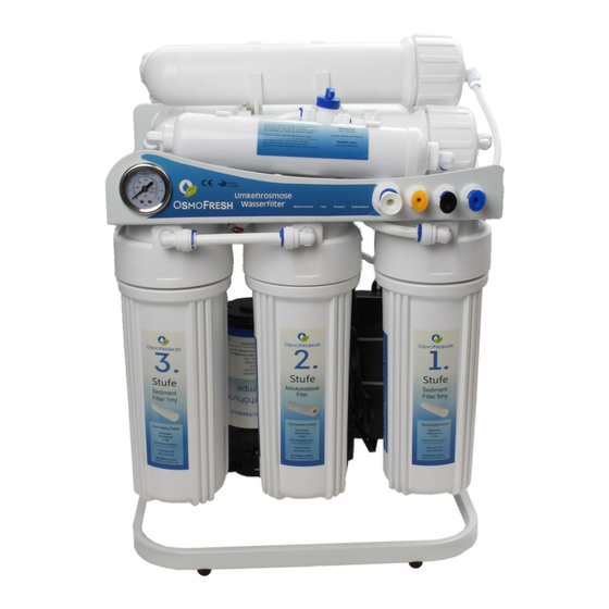 OsmoFresh Proline X3 Series Bedienungsanleitung