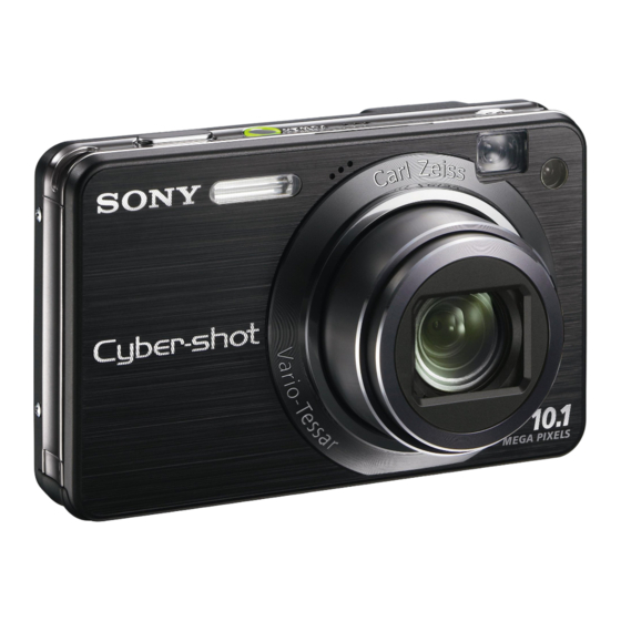Sony Cyber-shot DSC-W150 Handbuch