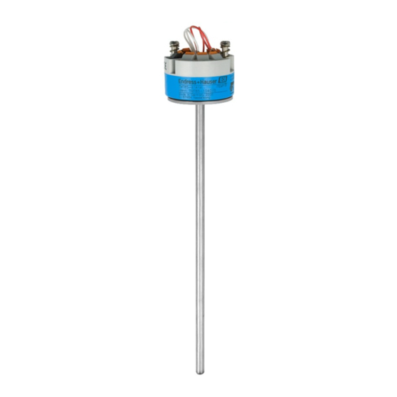 Endress+Hauser iTHERM TS111 Technische Information