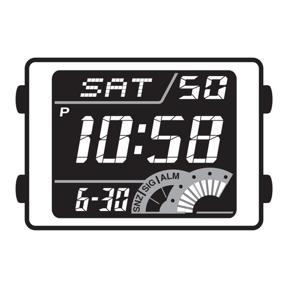 Casio 3057 Bedienungsanleitung