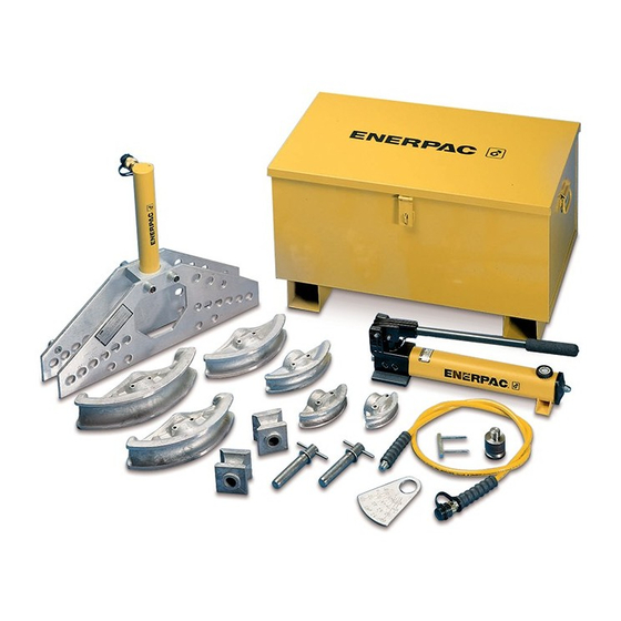 Enerpac STB Serie Arbeitsblatt