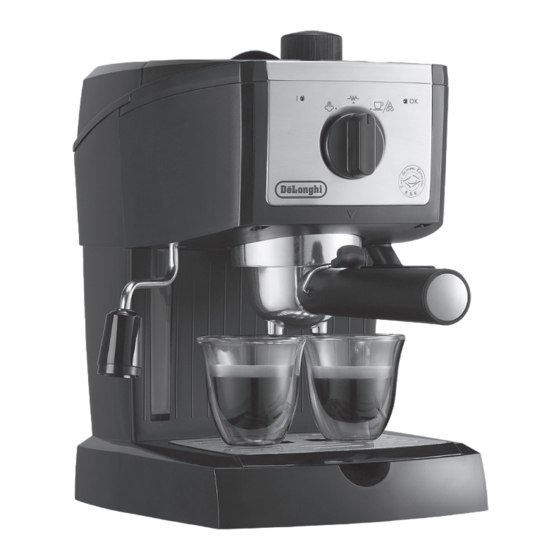 DeLonghi EC15X Bedienungsanleitung