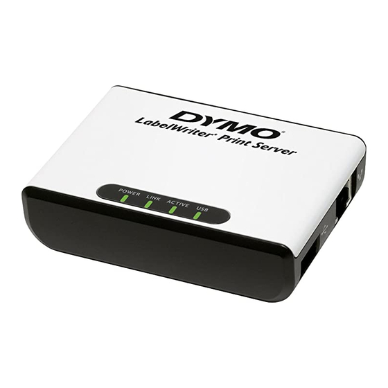 Dymo LabelWriter Print Server Bedienungsanleitung