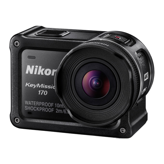 Nikon KeyMission 170 Schnellstartanleitung