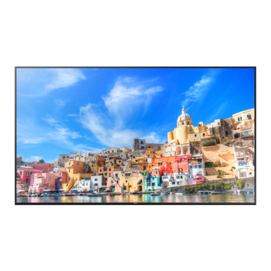Samsung QM85D Benutzerhandbuch