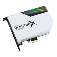 Creative Sound BlasterX AE-5 Installation