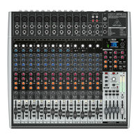 Behringer XENYX X2442USB Bedienungsanleitung