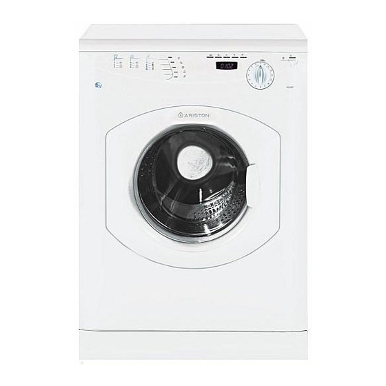 Ariston ASL60V Bedienungsanleitung