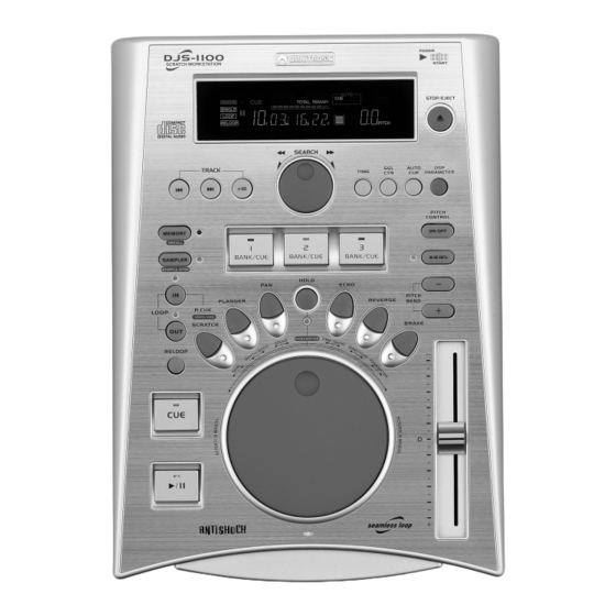 Omnitronic DJS-1100 Bedienungsanleitung