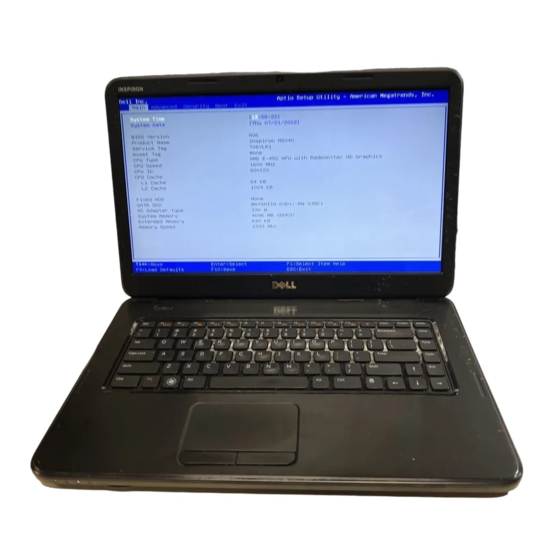 Dell Inspiron M5040 Handbuch