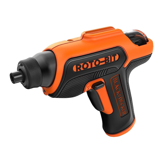 Black+Decker CS36BS Handbücher