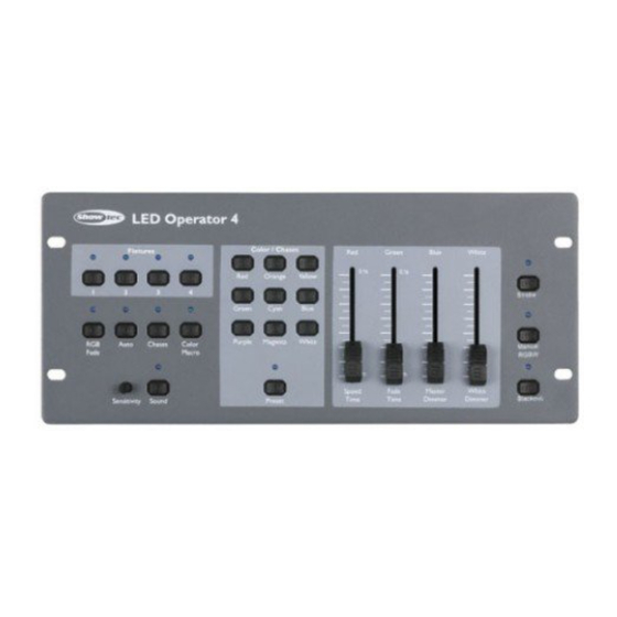 SHOWTEC LED Operator 4 V1 Handbuch