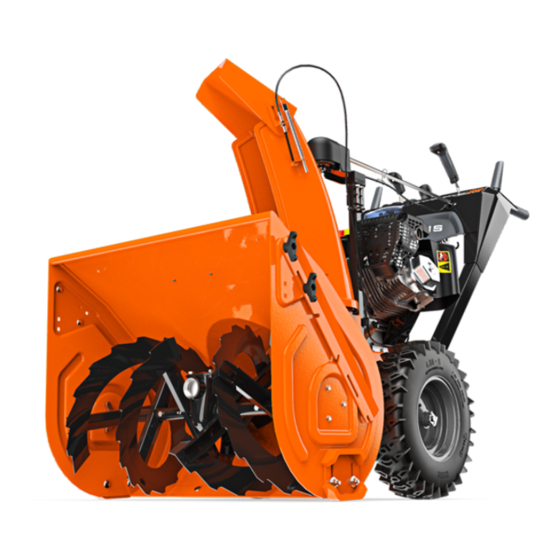 Ariens Sno-Thro Professional Series Betriebsanleitung