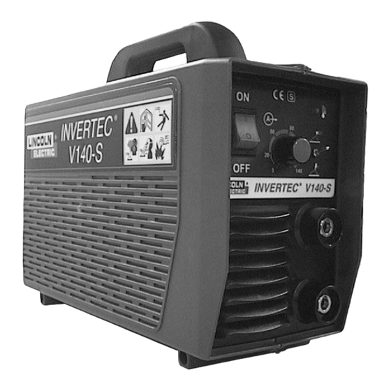 Lincoln Electric INVERTEC V140-S Handbücher