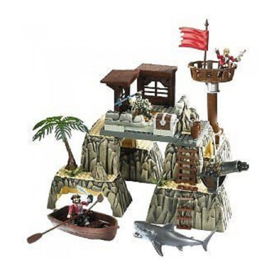 MEGA BLOKS PYRATES Smuggler's Fort 3676 Bedienungsanleitung