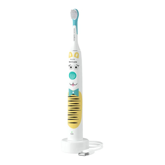 Philips sonicare Design a Pet Edition HX3601/01 Bedienungsanleitung