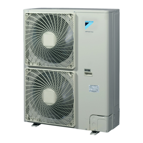 Daikin ERHQ011BAV3 Installationsanleitung