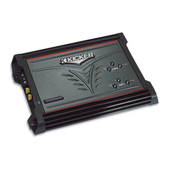 Kicker ZX350.4 Benutzerhandbuch