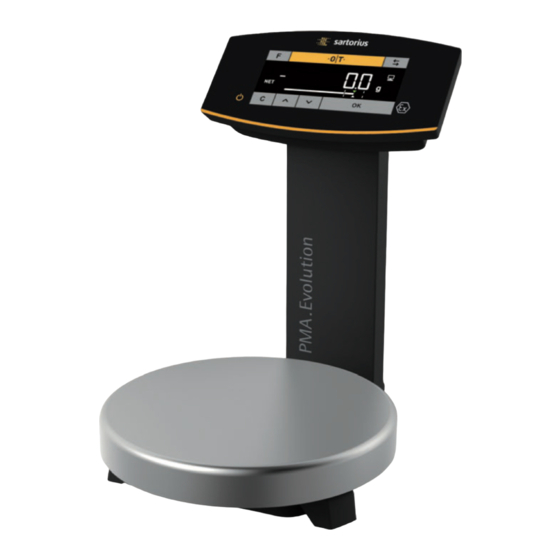 Sartorius PMA.Evolution EVO1Y Installationsanleitung