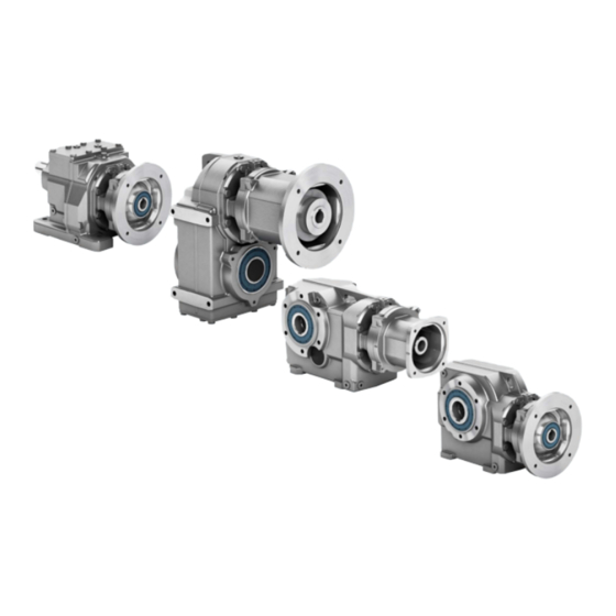Siemens SIMOGEAR BA 2039 Betriebsanleitung