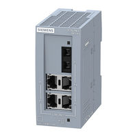 Siemens SIMATIC NET SCALANCE XB005G Betriebsanleitung