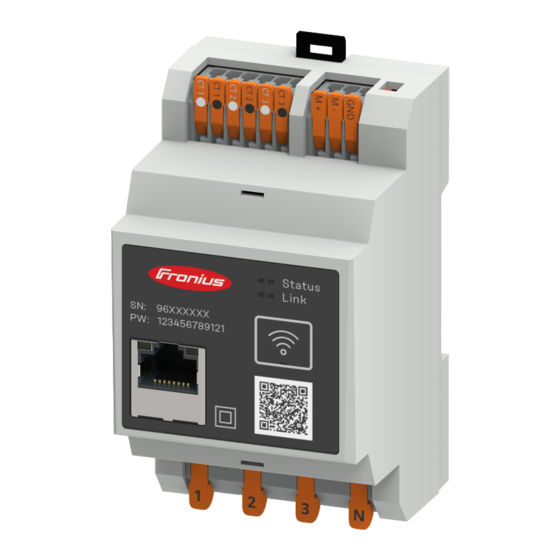 Fronius Smart Meter IP Kurzanleitung
