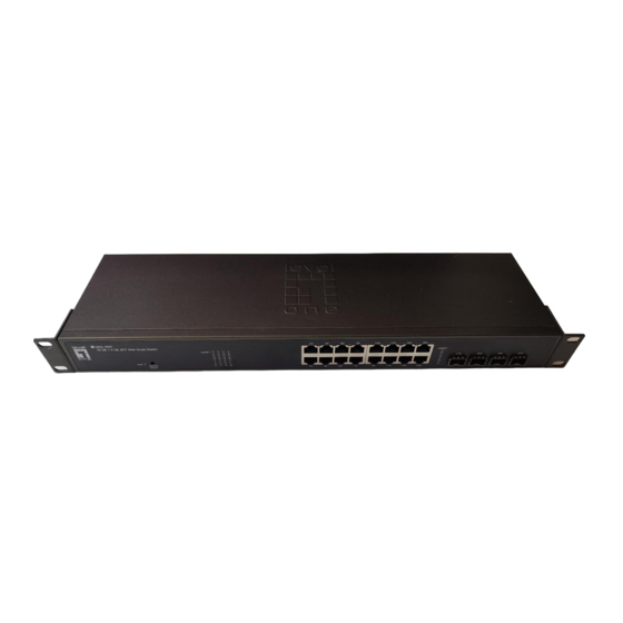 LevelOne GES-1650 Handbücher
