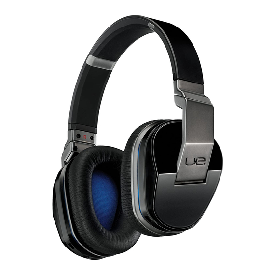 Logitech Ultimate Ears 9000 Bedienungsanleitung