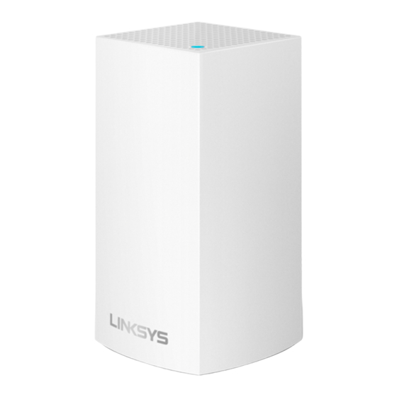 Linksys Velop VLP01 Bedienungsanleitung