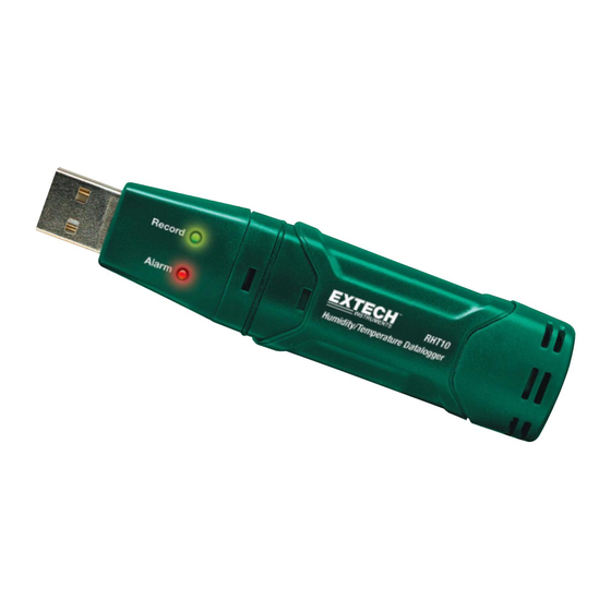 Extech Instruments RHT10 Bedienungsanleitung