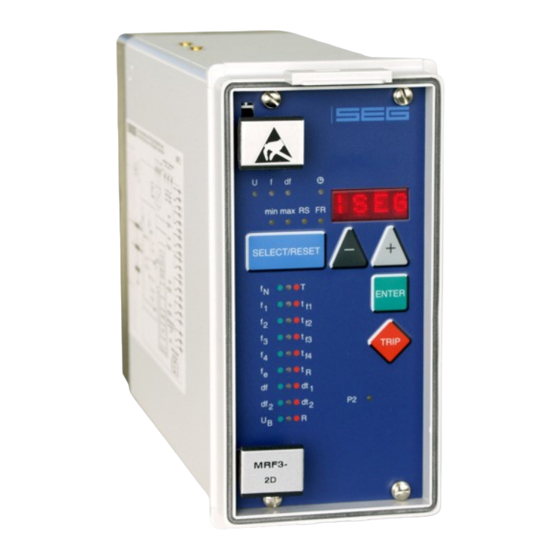 Seg MRF3 Handbuch