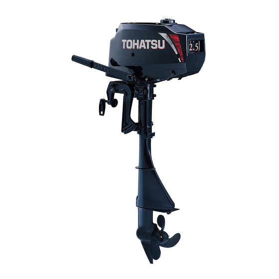 TOHATSU M2,5 Betriebsanleitung