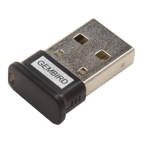 Gembird BTD-MINI2 Handbuch