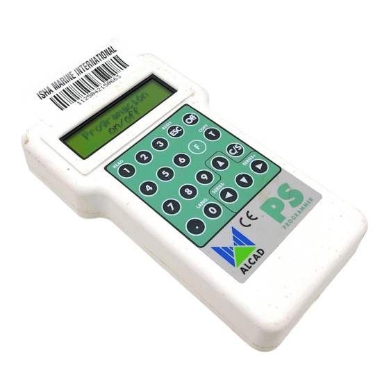Alcad PS-003 Bedienungsanleitung