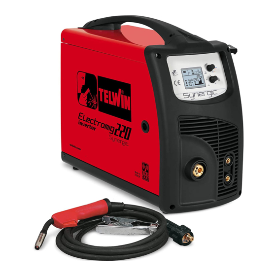 Telwin SYNERGIC MIG-MAG-TIG-DC-MMA Series Bedienungsanleitung