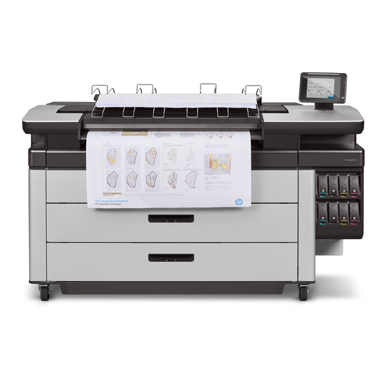 HP PageWide XL 8000 Benutzerhandbuch