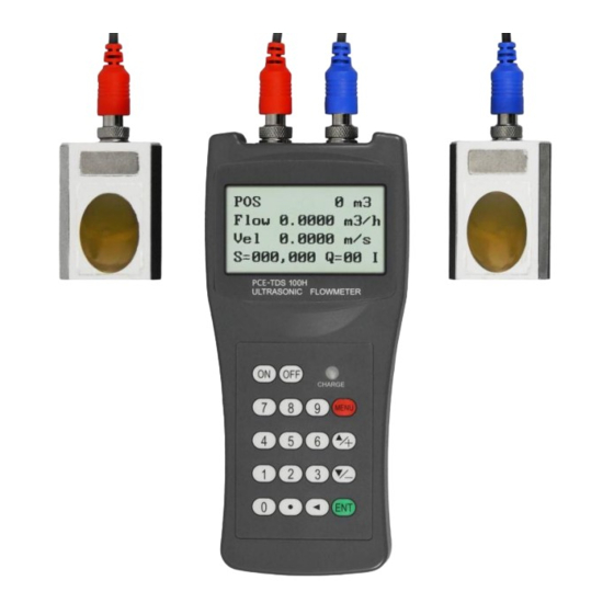 PCE Instruments PCE-TDS 100H Bedienungsanleitung