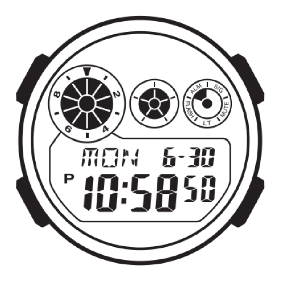 Casio 3427 Bedienerführung