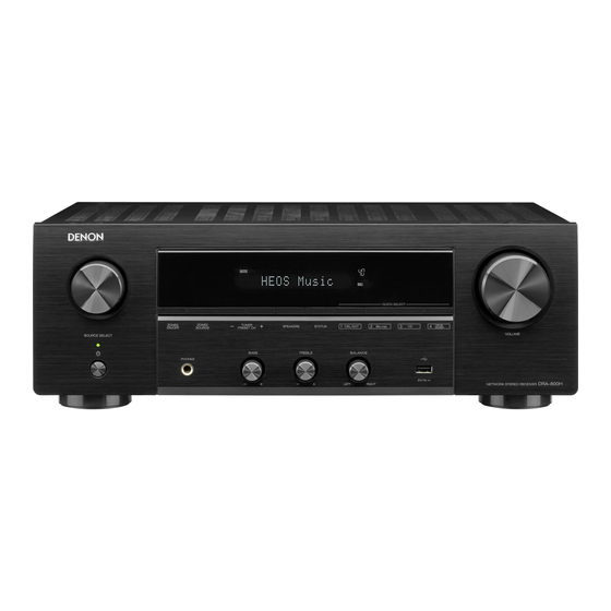 Denon DRA-800 Bedienungsanleitung