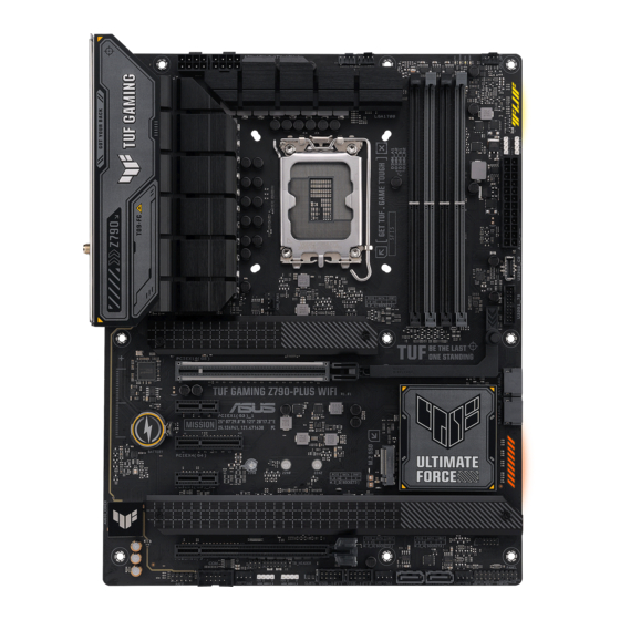 Asus TUF GAMING Z790-PLUS WIFI D4 Schnellstartanleitung