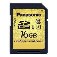 Panasonic RP-SDUC16GAK Bedienungsanleitung