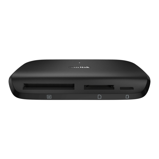 SanDisk ImageMate Kurzanleitung